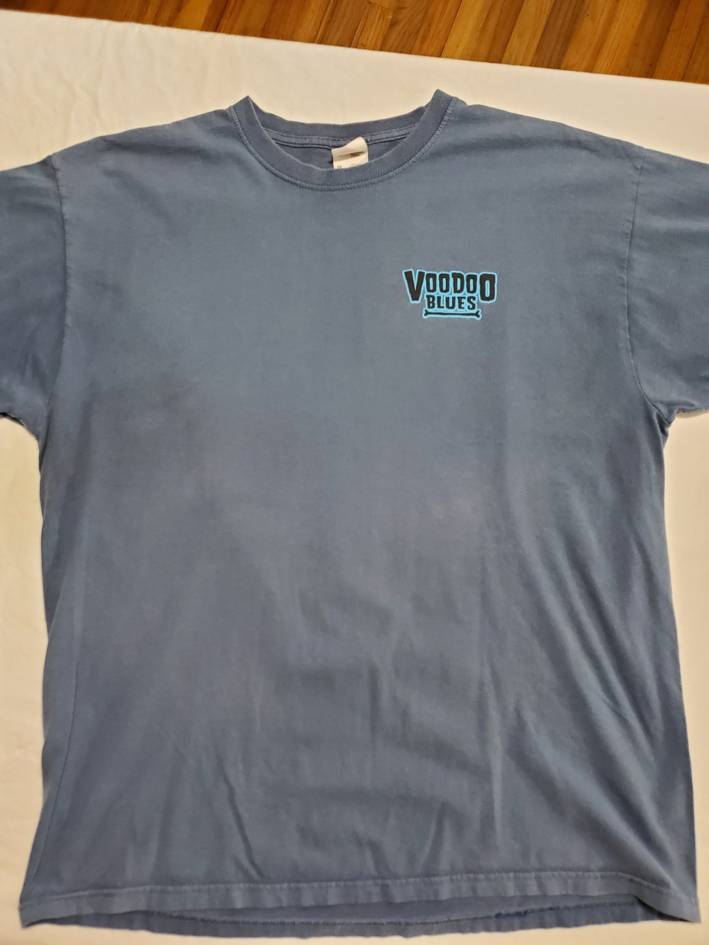 Fruit of the Loom Light Blue Voodoo Blues Short Sleeve Tee